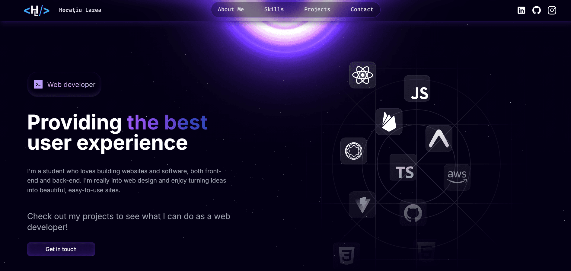 Modern Next.js Website